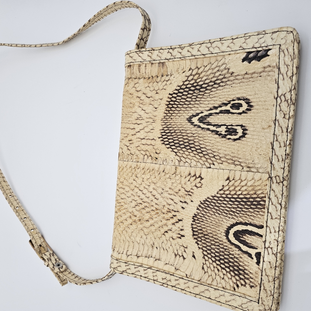 Exotic Snakeskin Crossbody Bag